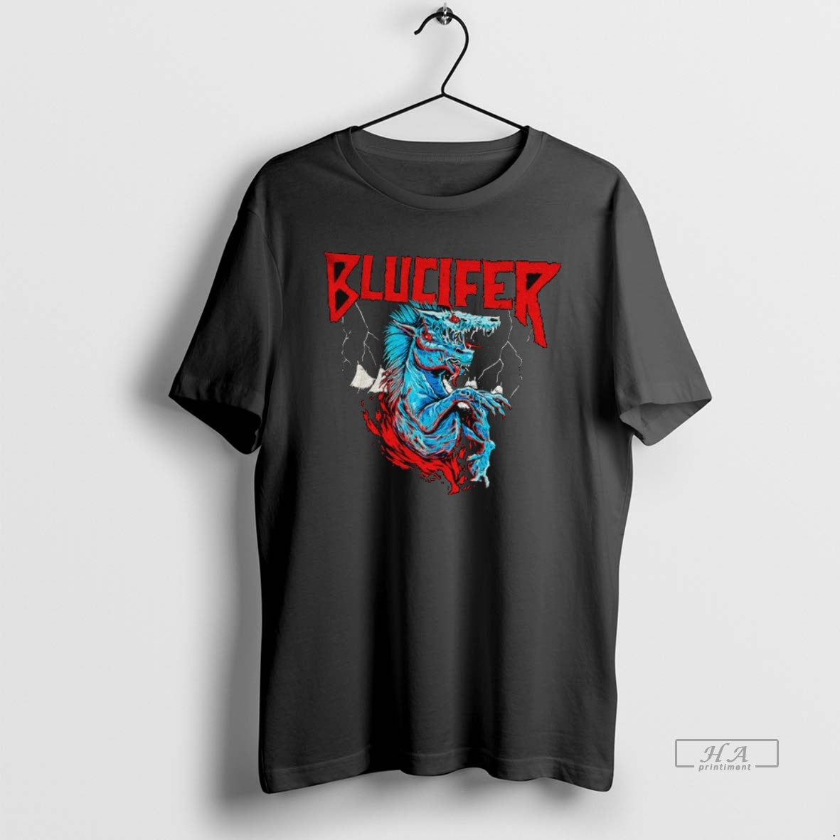 Official Trendy Blucifer Blue Mustang Vintage