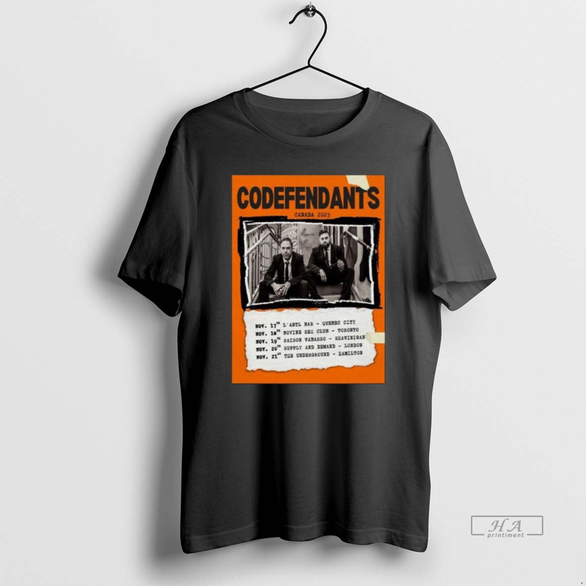 Official Trendy Codefendants Canada Tour 2025