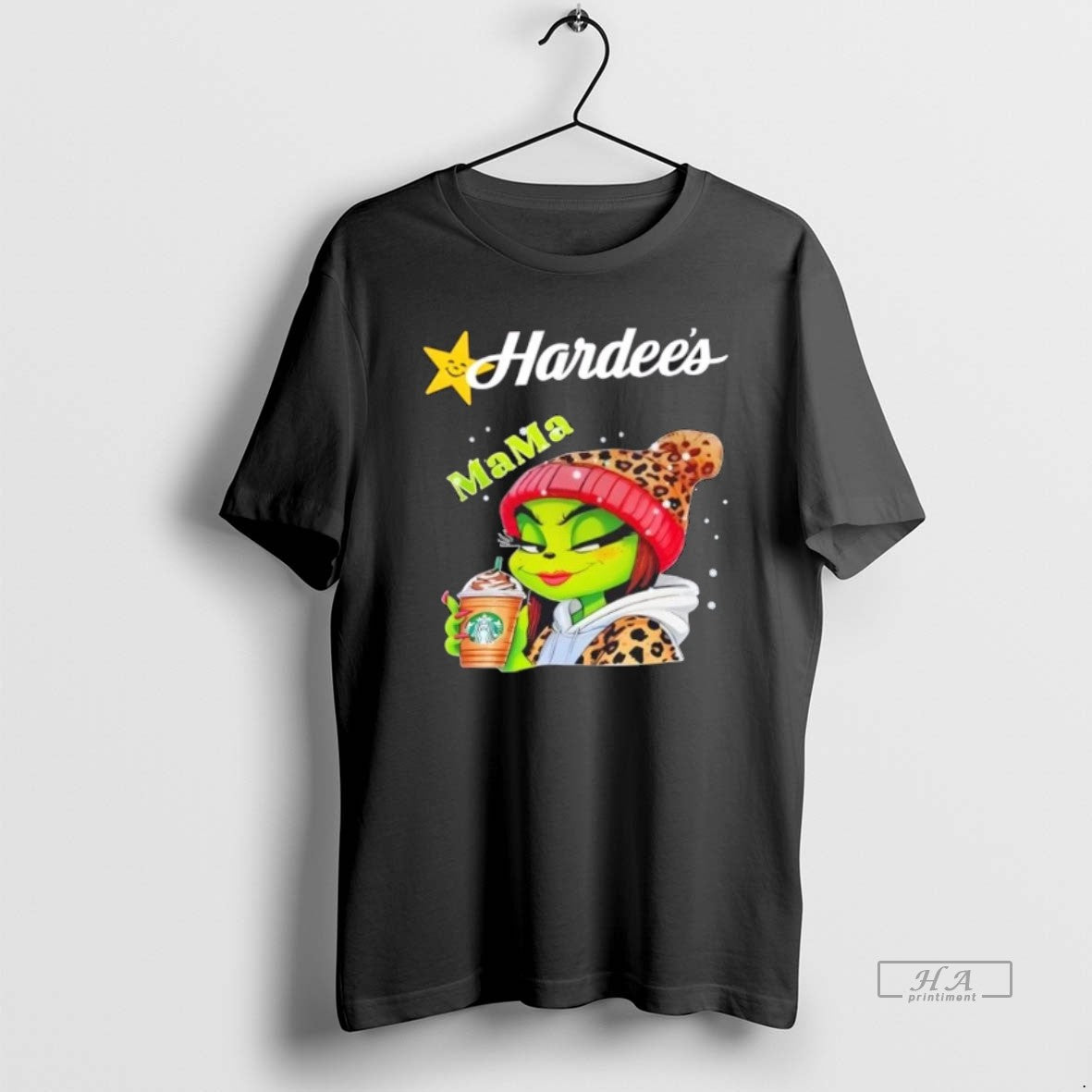 Official Trendy Hardees X Grinch Mama Christmas