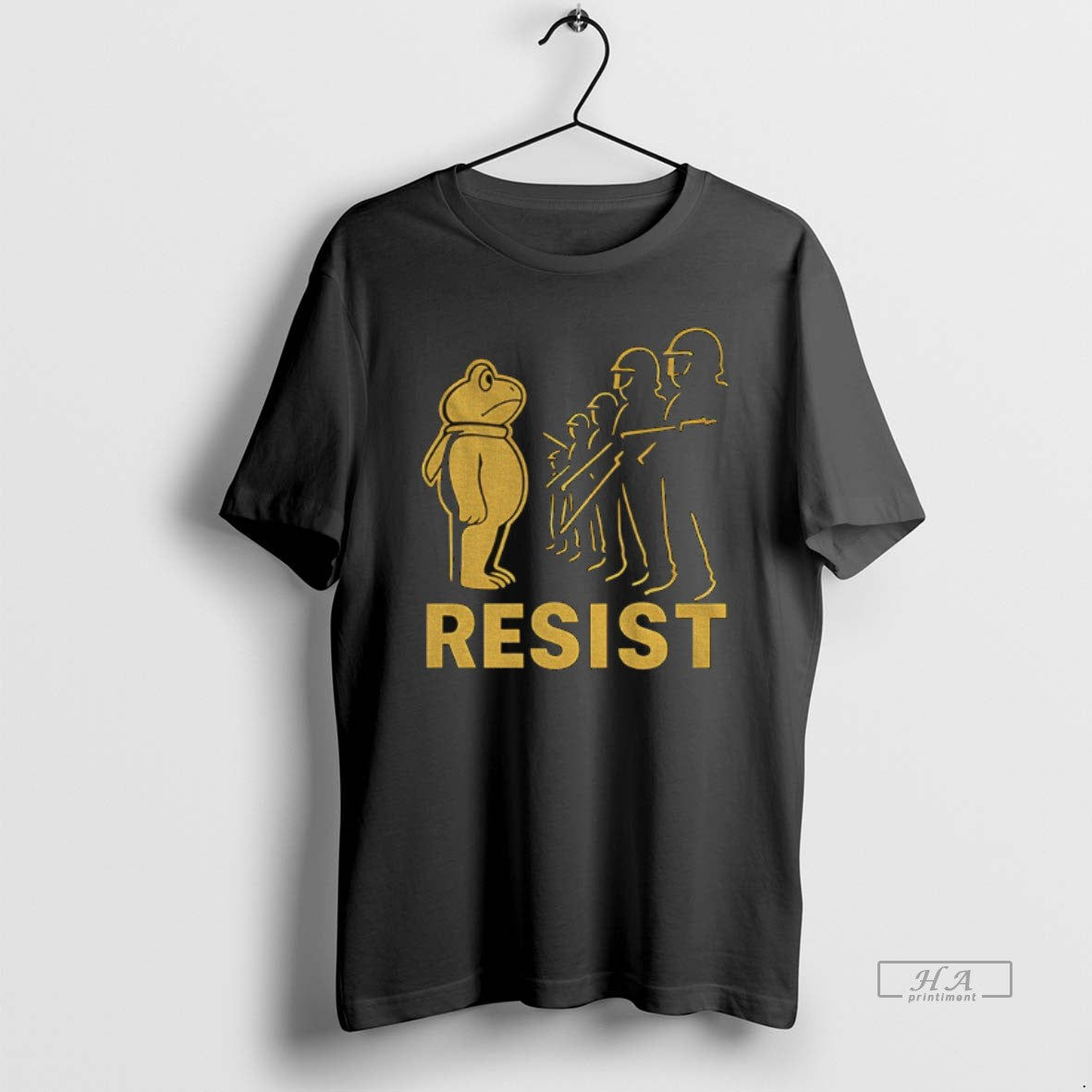 Official Trendy Portland Frog Resist Abolish Ice Anti Fascism Peaceful Protest