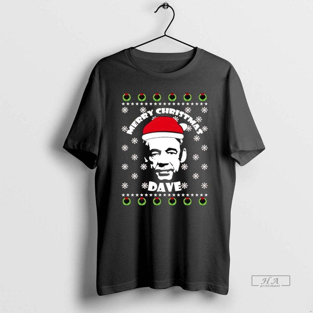 Official Trendy Trigger Only Fools Andorses Wearing Merry Christmas Dave