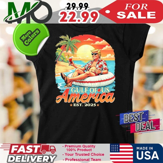 Trump American Gulf Trump Merchandise Est 2025 Shirt