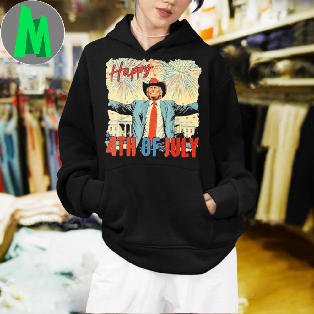 Trump Happy 4th Of July Independence Day Shirt