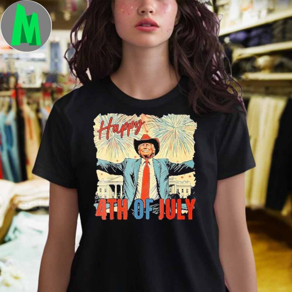 Trump Happy 4th Of July Independence Day Shirt