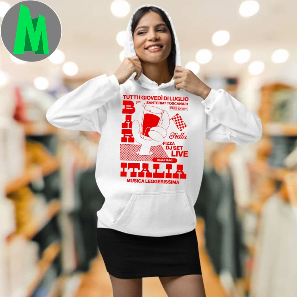 Tutti I Giovedì Di Luglio Santeria Toscana 31 Italy Music Festival T-Shirt