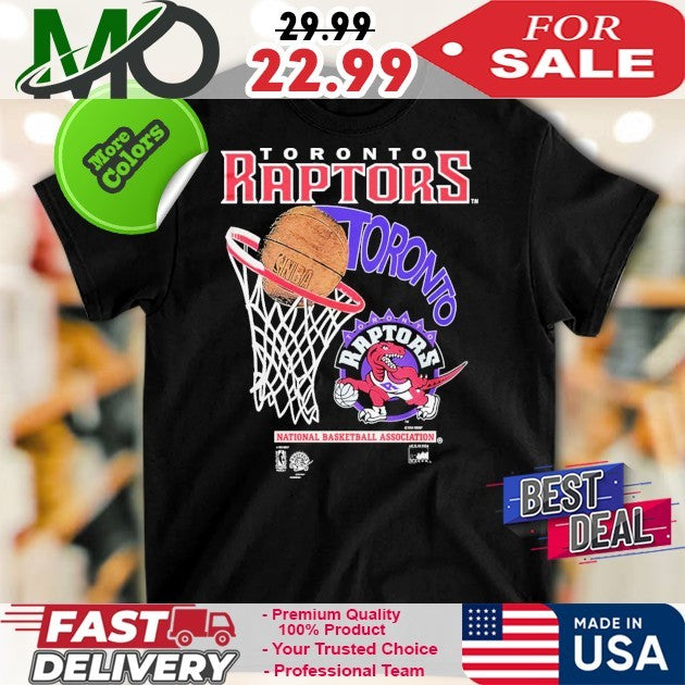 WAVES Canada 1994 TORONTO RAPTORS NBA Basketball And Logo Shirt