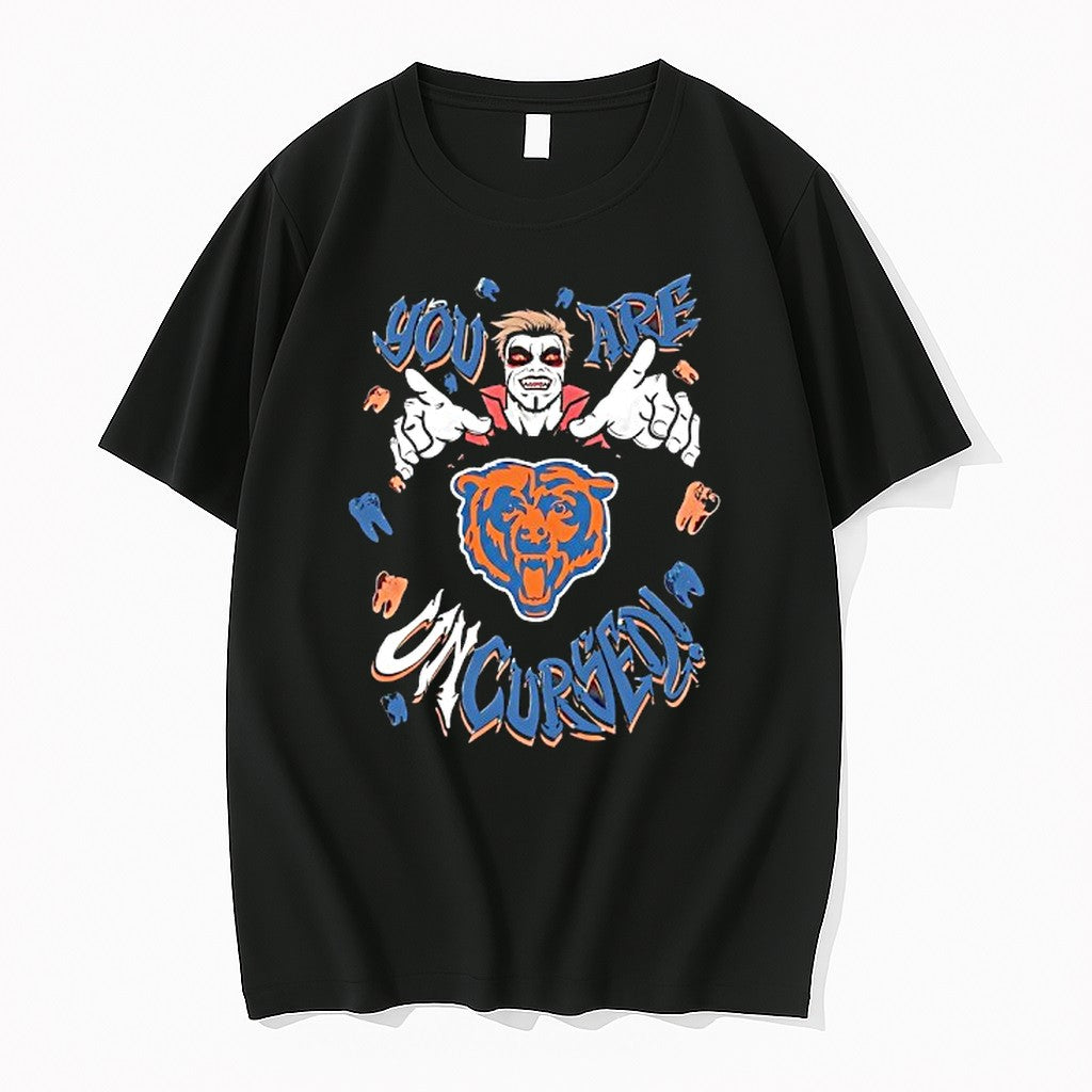 Official Wwe Drops Danhausen X Chicago Bears You Are Uncursed T Shirts Jpg