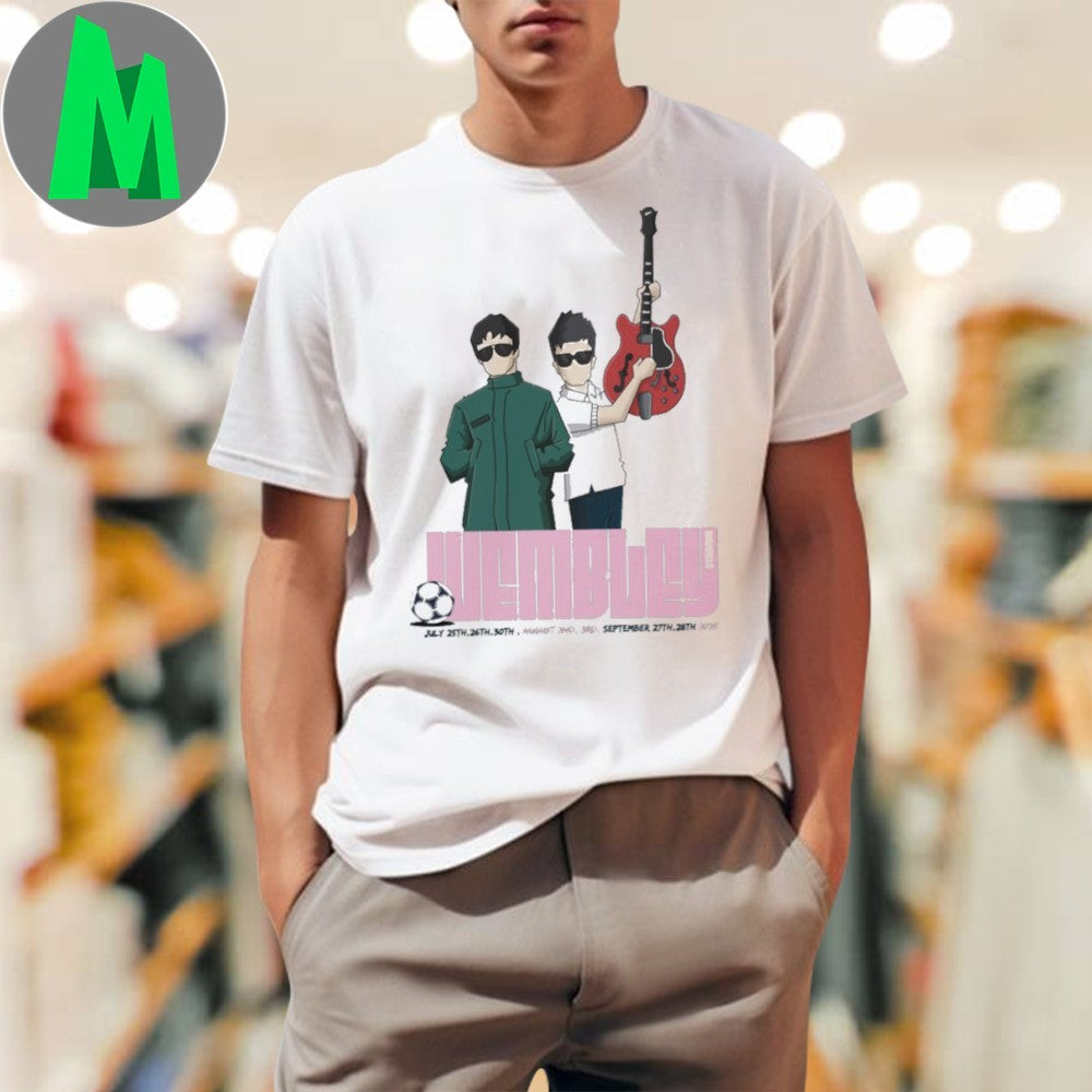 Wembley Stadium 2025 Concert Tour Graphic T-Shirt