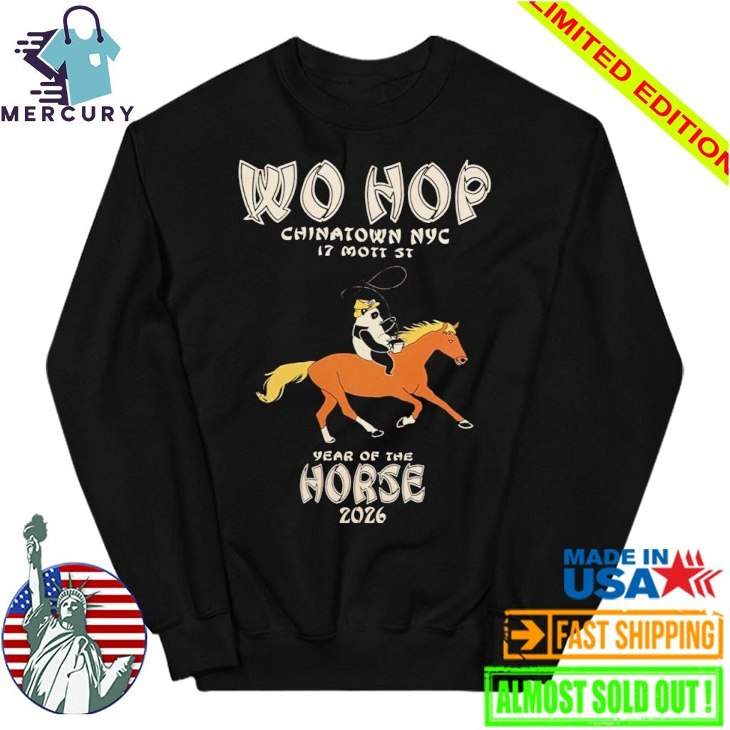 Wo Hop Chinatown NYC Year Of The Horse 2026 Shirt