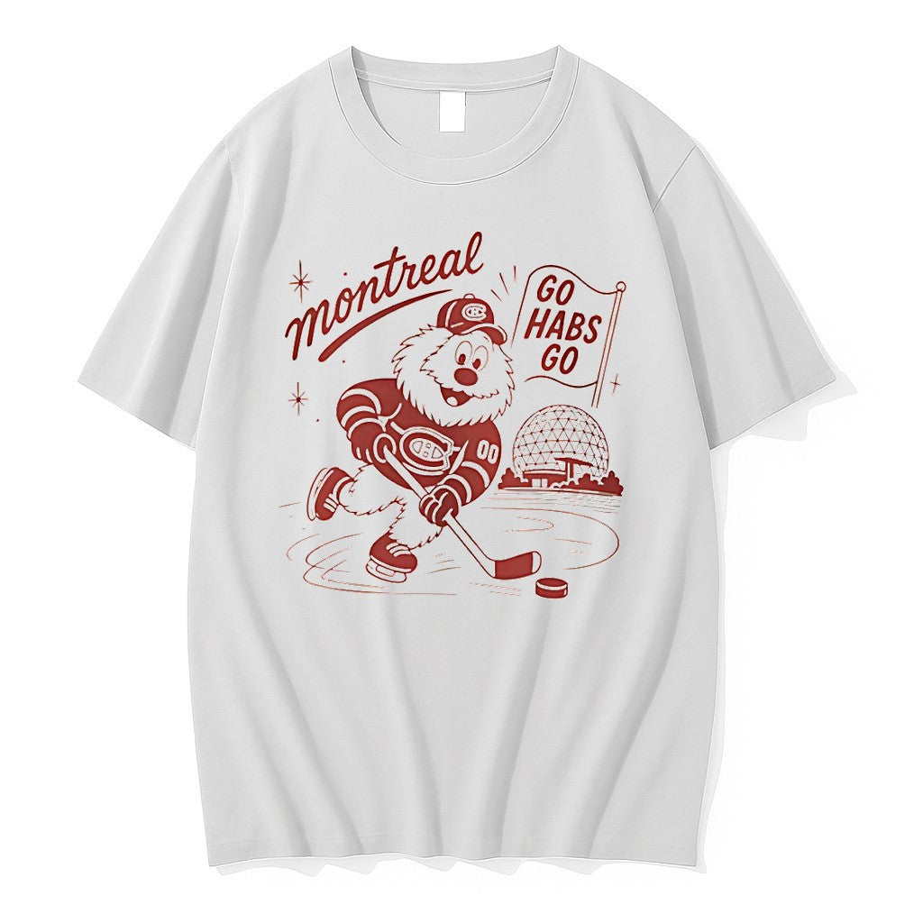 Official Youppi Montreal Canadiens Hockey Go Habs Go Vintage T Shirts Jpg
