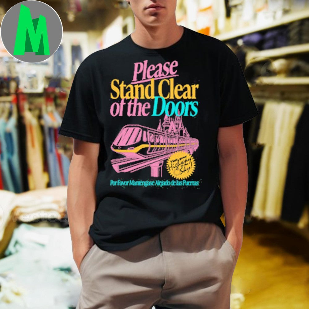 Youth Monorail Please Stand Clear of the Doors Graphic T-Shirt