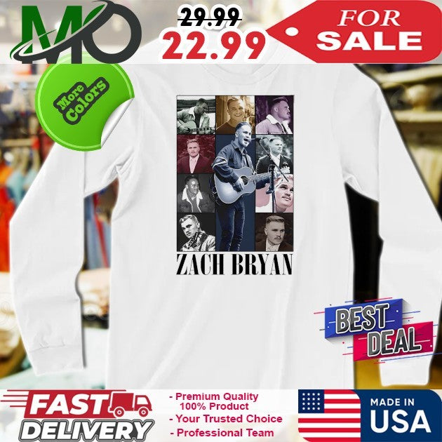 Zach Bryan Eras Tour Shirt