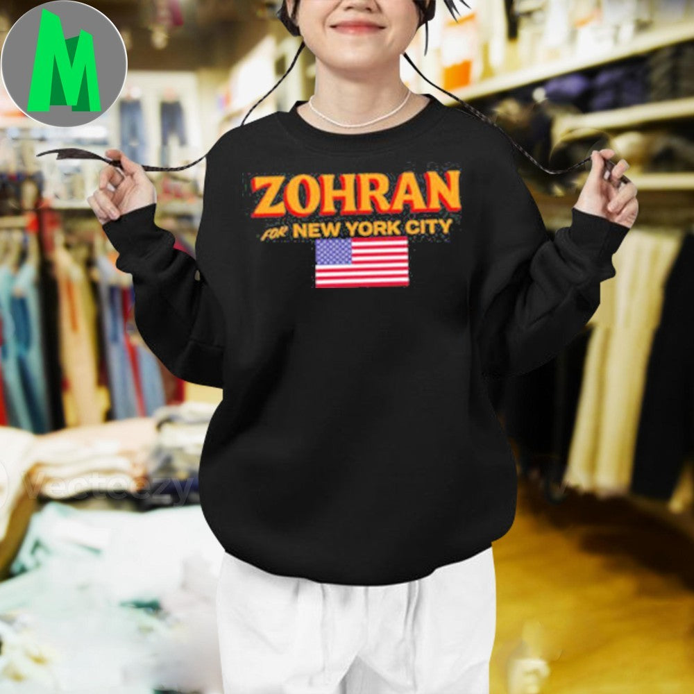 Zohran Mamdani for New York City Campaign Shirt
