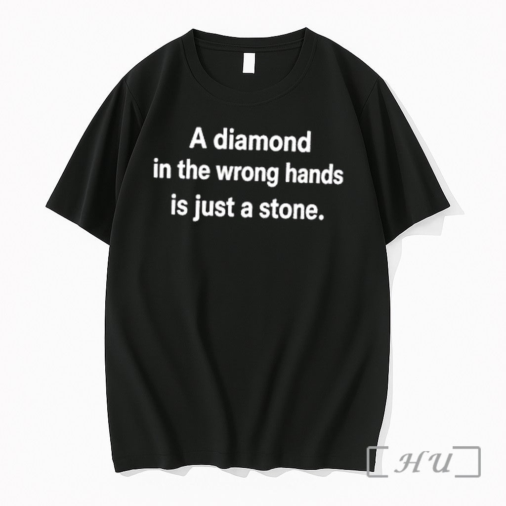 Officials A Diamond In The Wrong Hands Is Just A Stone Premium T Shirts Sweater