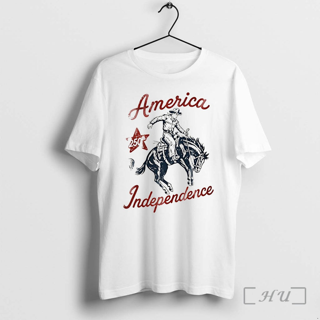 Officials America Independence Cowboy Usa 250th Anniversary Independence Day