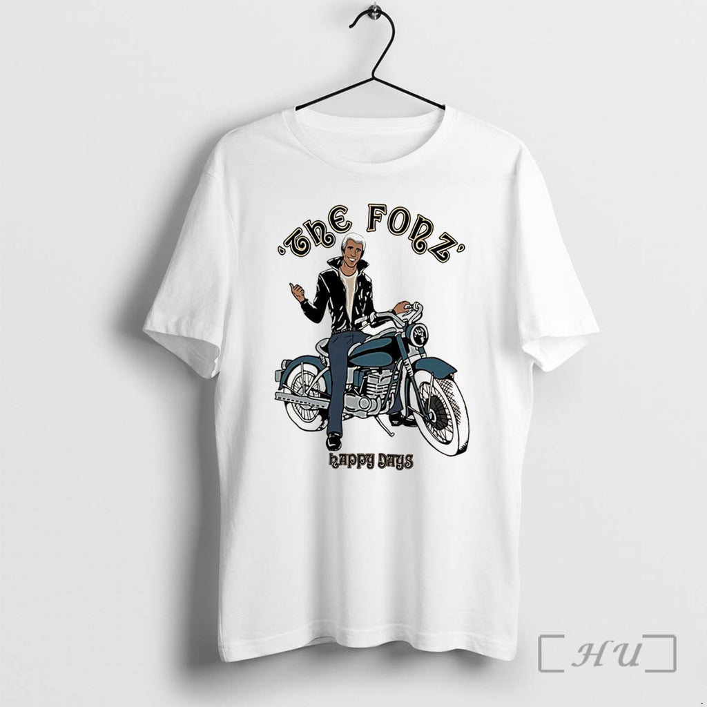 Officials Arthur Fonzarelli The Fonz Happy Days Graphic Tee