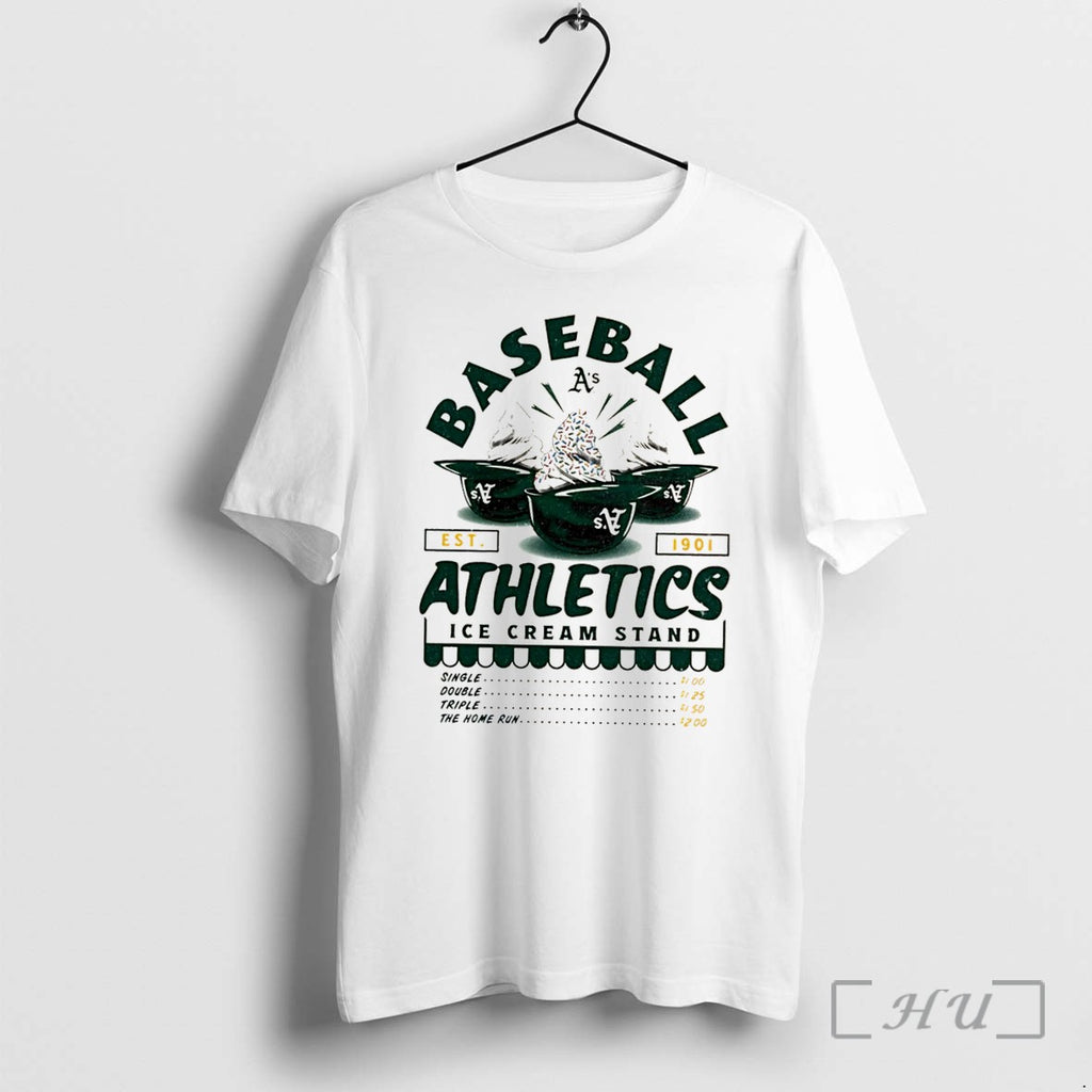 Officials Athletics Baseball Ice Cream Stand Tee