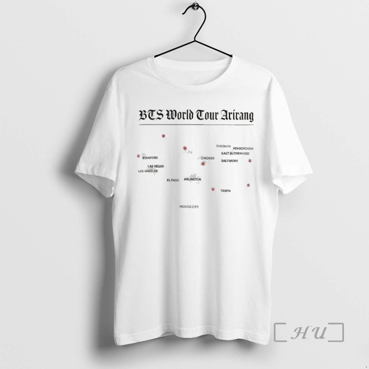 Officials Bts World Tour Arirang Map 2026