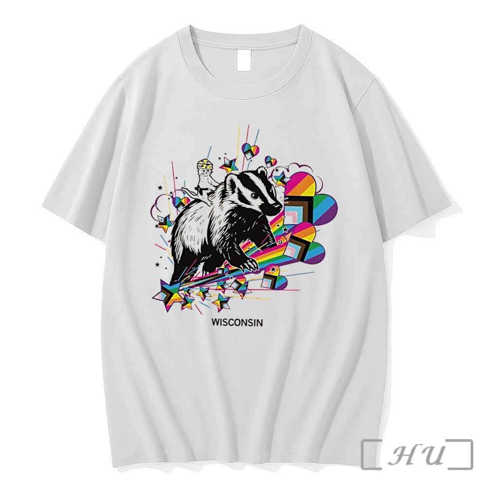 Officials Badger Wisconsin Has Pride Tee Premium T Shirts Sweater Hoodie Jpg