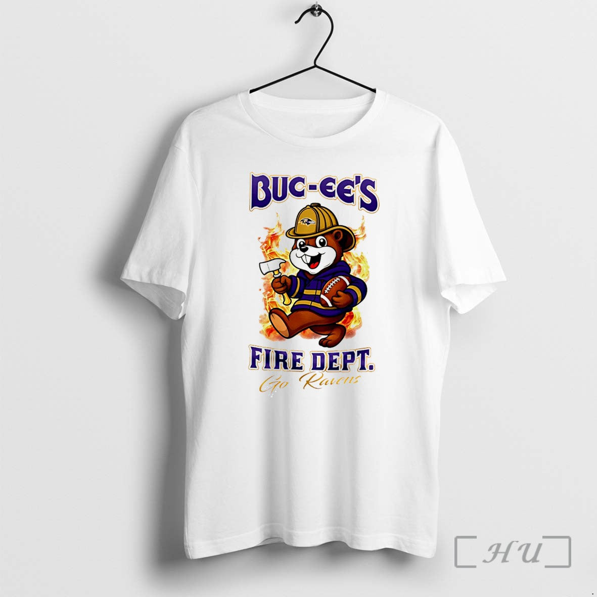 Officials Baltimore Ravens Buc Ees Fire Dept Go Bears Firefighter Strong Tee Premium T Shirts