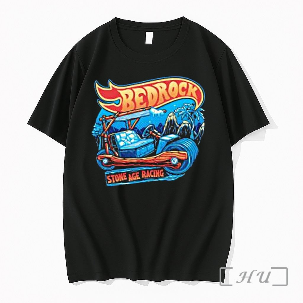 Officials Bedrock Stone Age Racing Car Flintstones Cartoon