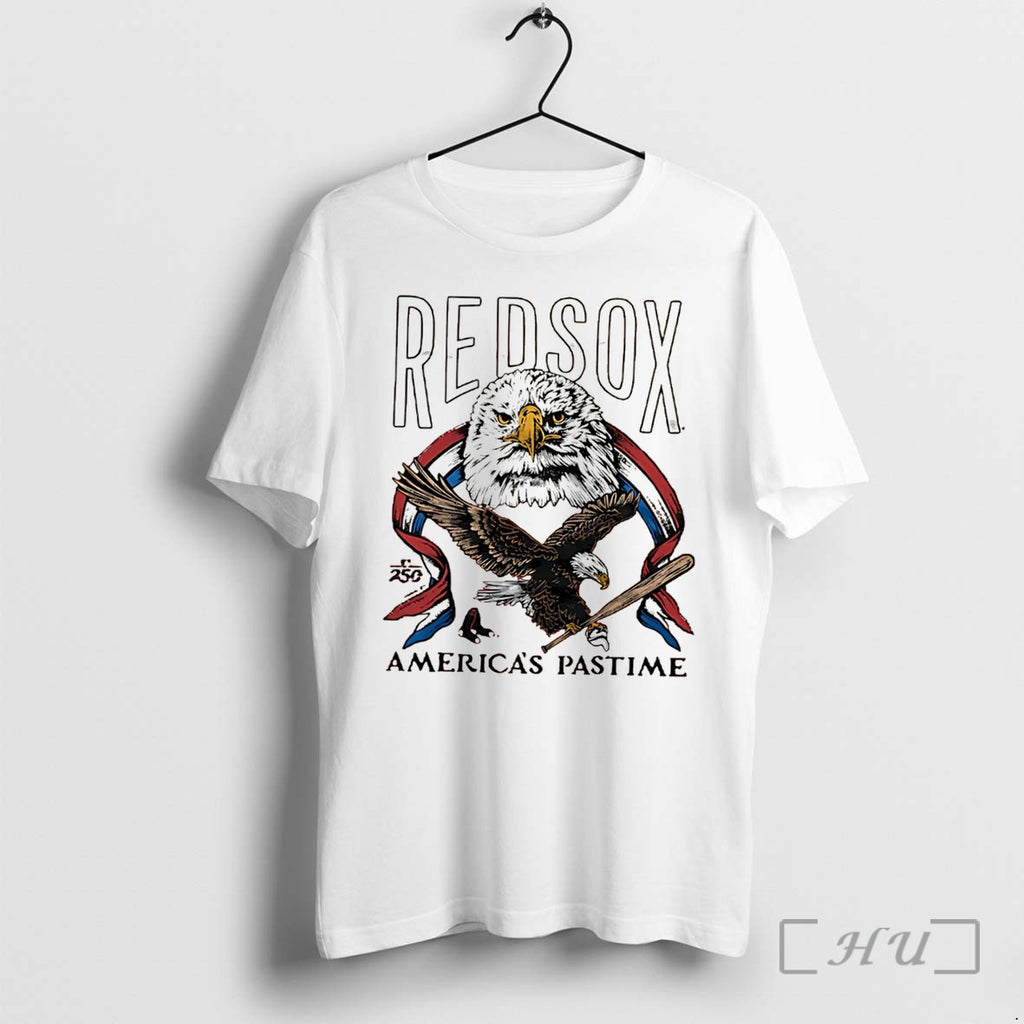 Officials Boston Red Sox Americas Pastime 250th Tri Blend Tee