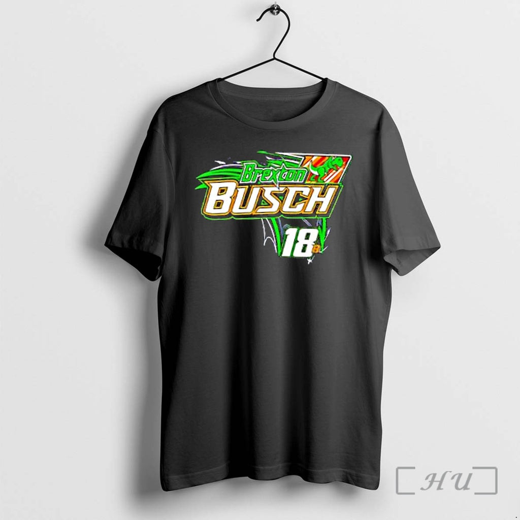Officials Brexton Busch 18 Dirt Track Racing Dinosaur