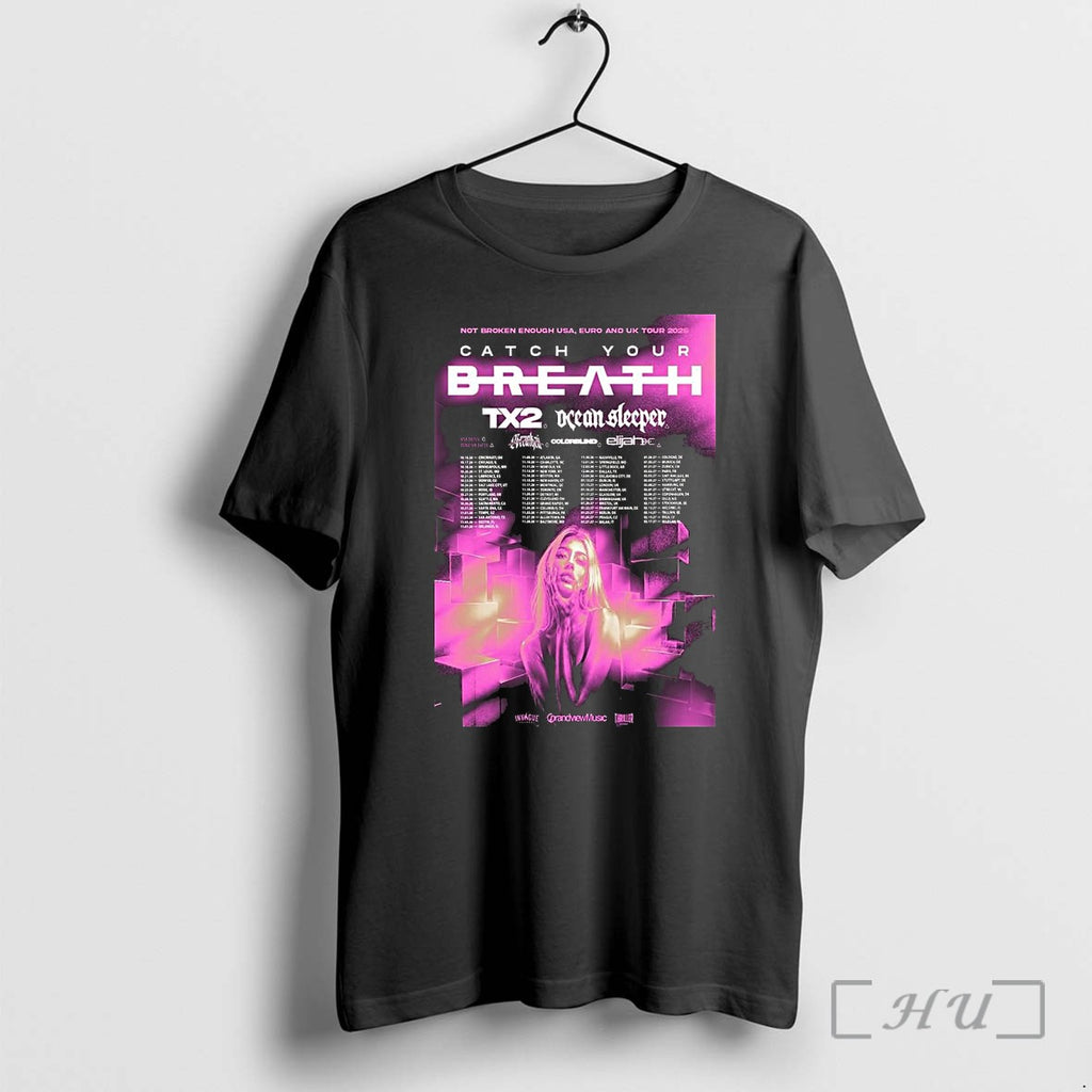 Officials Catch Your Breath Tour 2026 Us Eu And Uk 1 Premium T Shirts Sweater