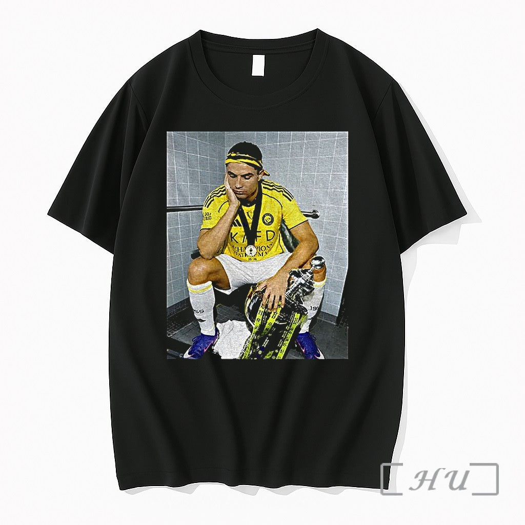 Officials Cristiano Ronaldo Saudi Pro League Al Nassr Fc Photo Vintage Premium T Shirts Sweater