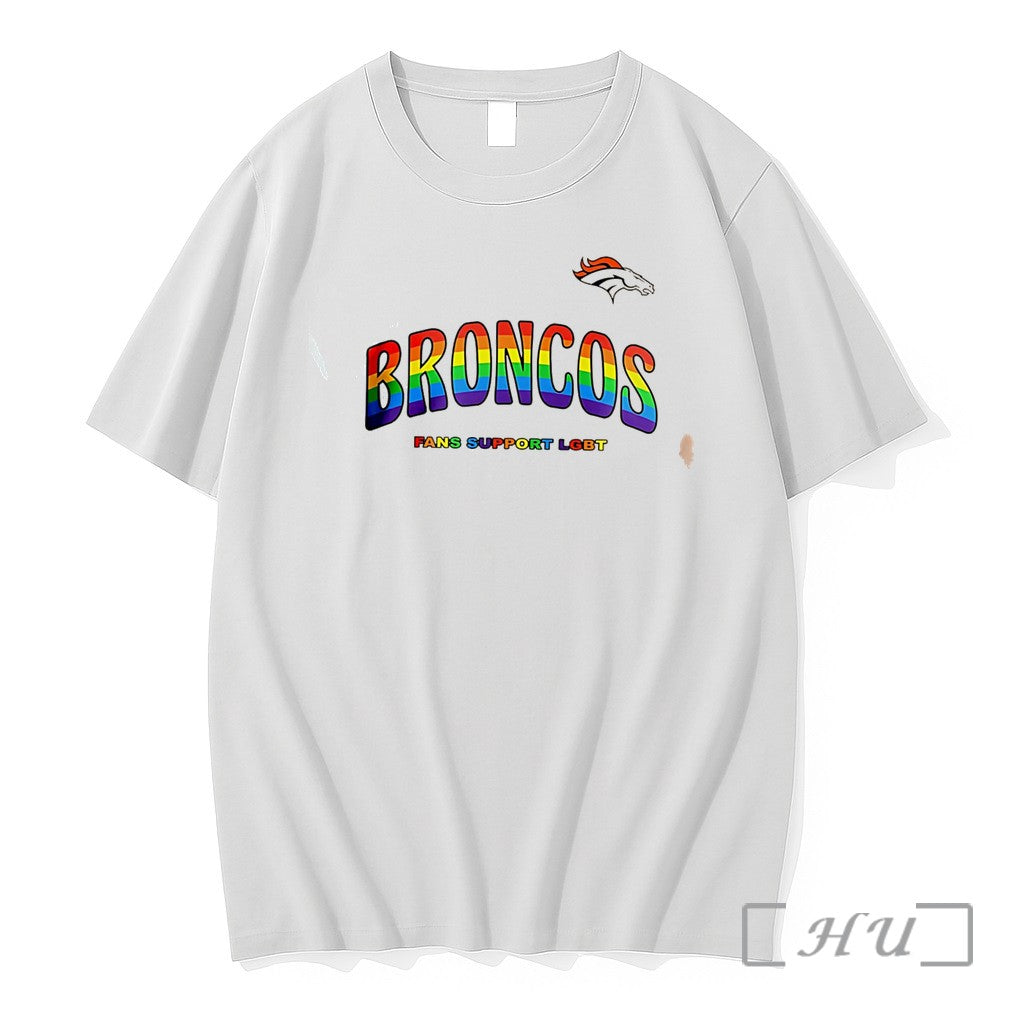 Officials Denver Broncos Fans Support Lgbt Pride Month Tee