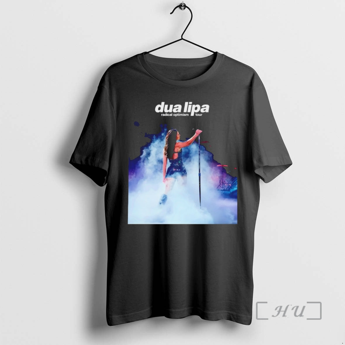 Officials Dua Lipa Radical Optimism Tour Print Round Neck