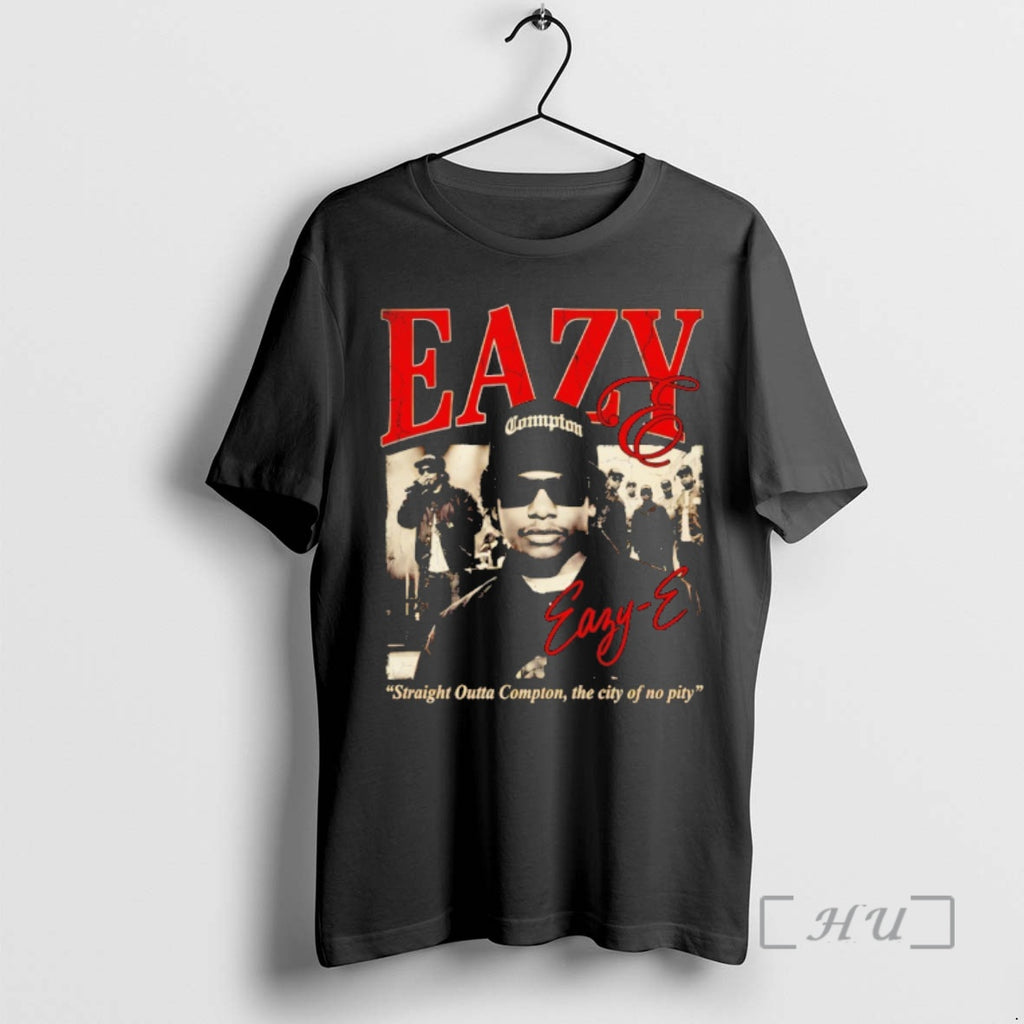 Officials Eazy E Straight Outta Compton The City Of No Pity Vintage Premium T Shirts