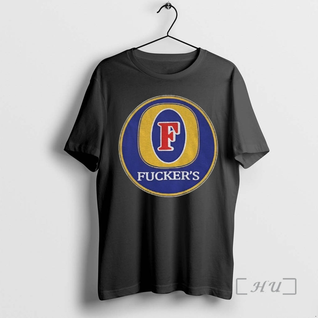 Officials Fuckers Fosters Lager Parody Logo