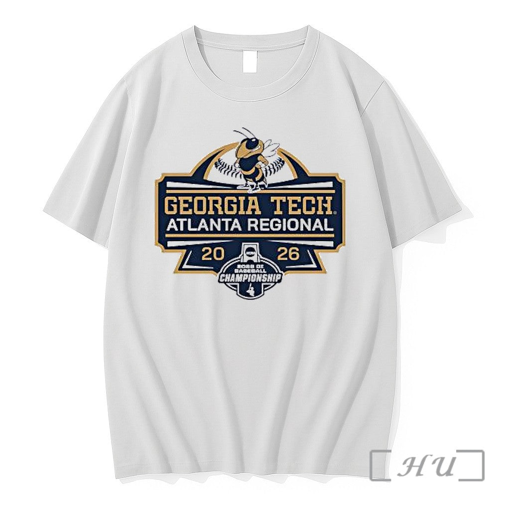 Officials Georgia Tech Atlanta Regional 2026 Ncaa Division I Baseball Championship Premium T Shirts Sweater