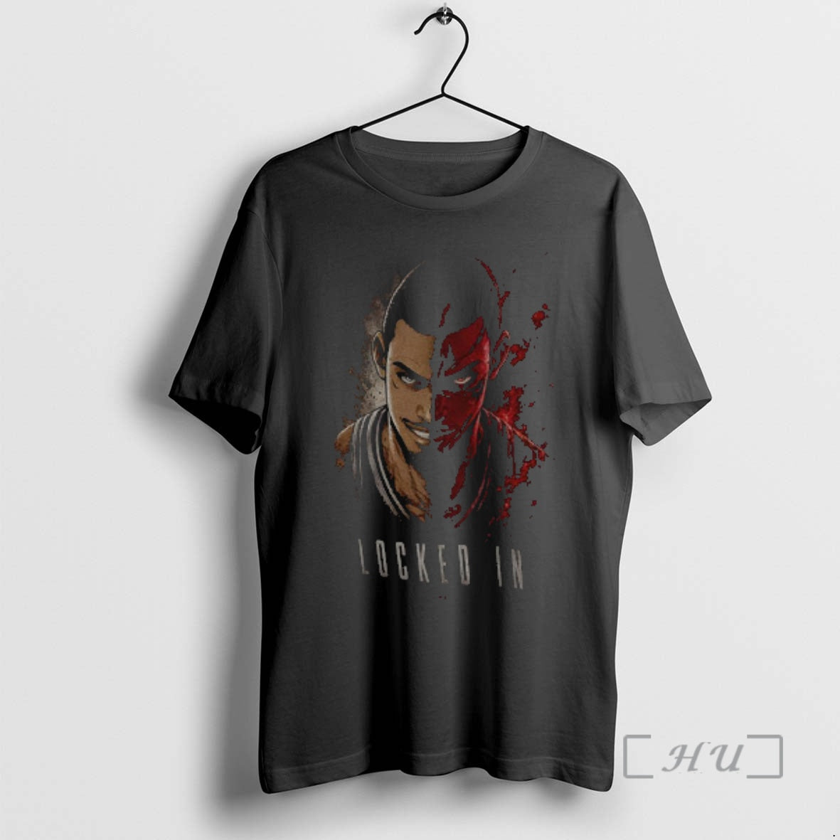 Officials Hanamichi Sakuragi Big Face The First Slam Dunk Locked In Anime Premium T Shirts