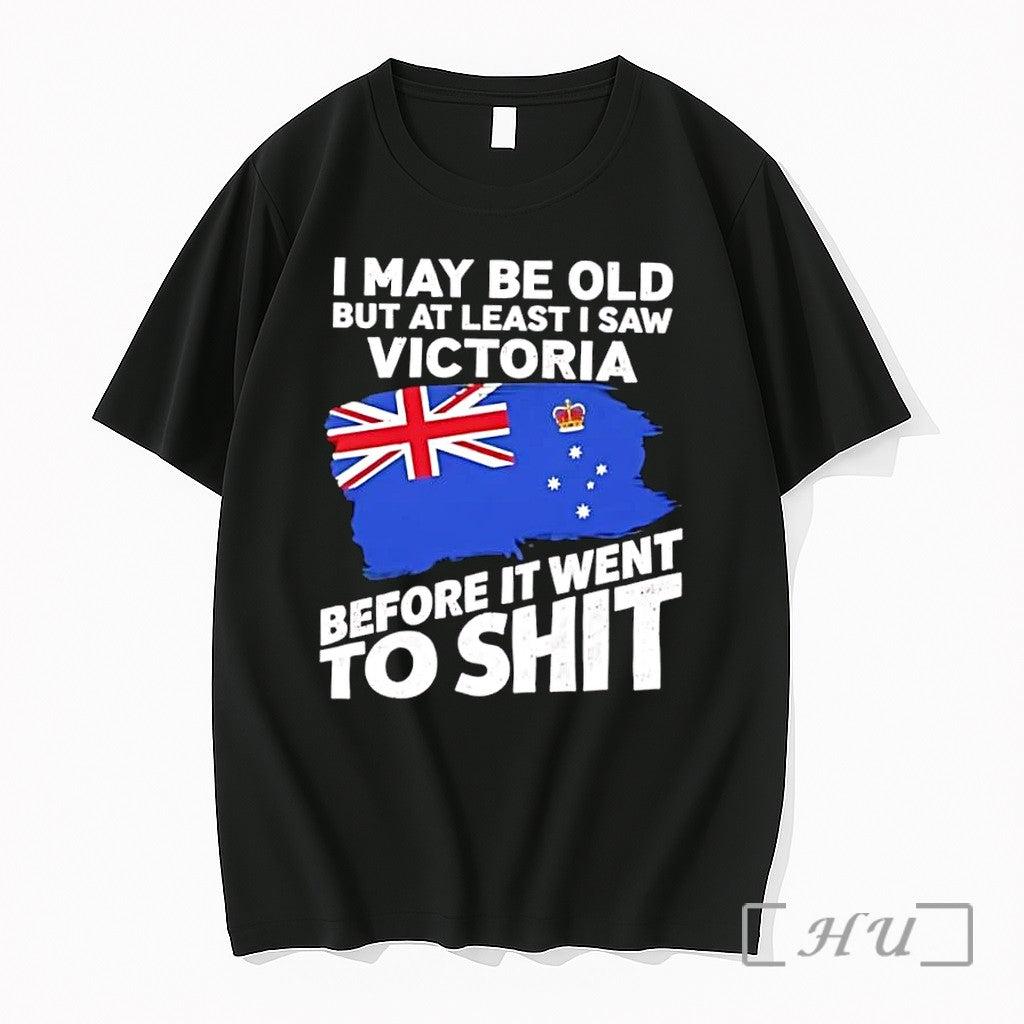 Officials I Saw Victoria Before It Went To Shit Australia Flag Premium T Shirts Sweater