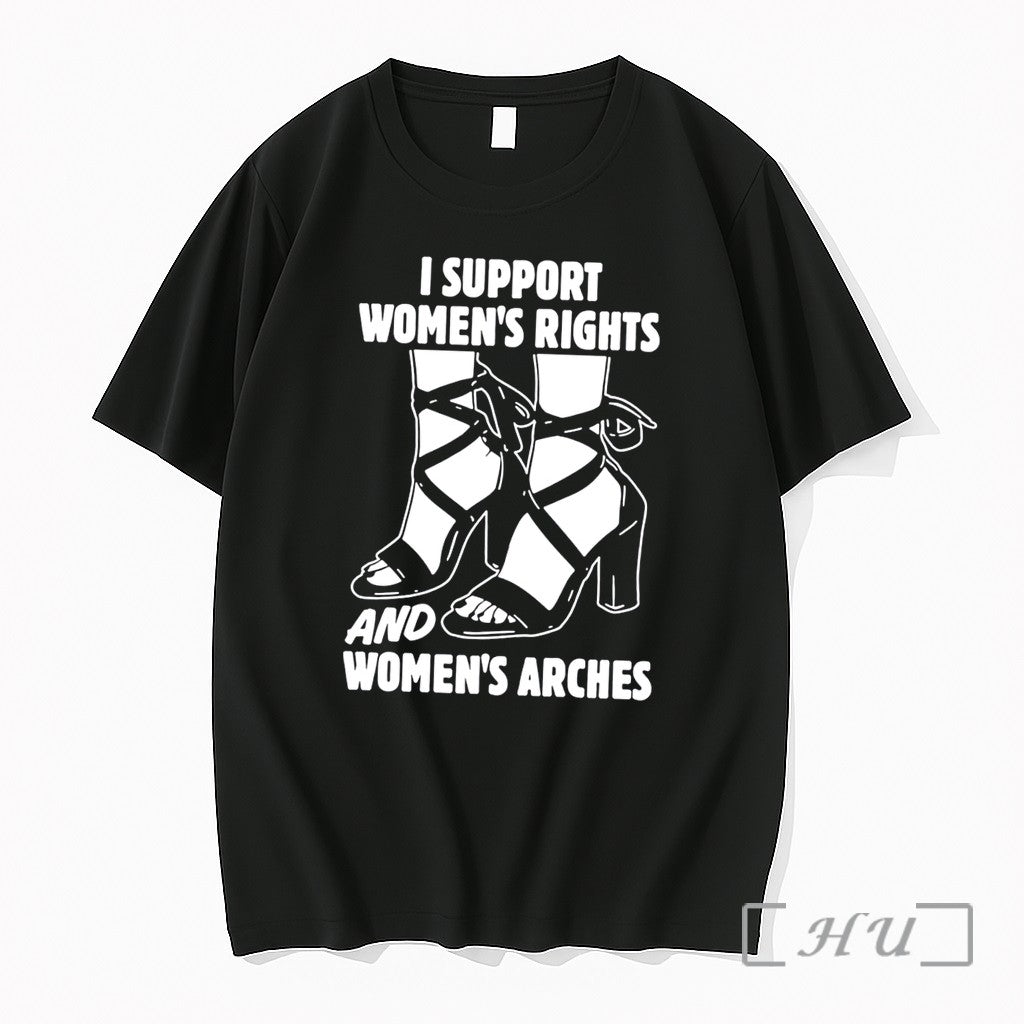 Officials I Support Womens Rights And Womens Arches Tee