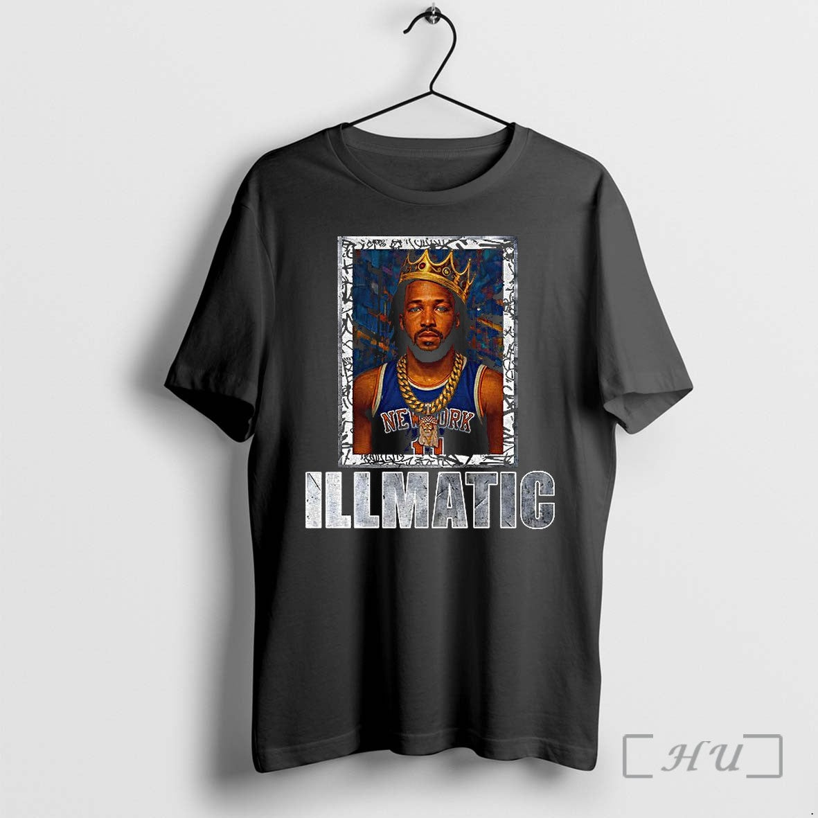 Officials Jalen Brunson King New York Knicks Basketball Nba Playoffs Illmatic Vintage Premium T Shirts