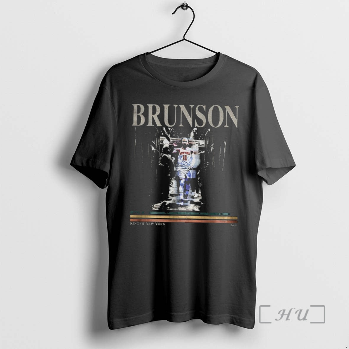 Officials Jalen Brunson New York Knicks Basketball King Of New York 2026 Premium T Shirts