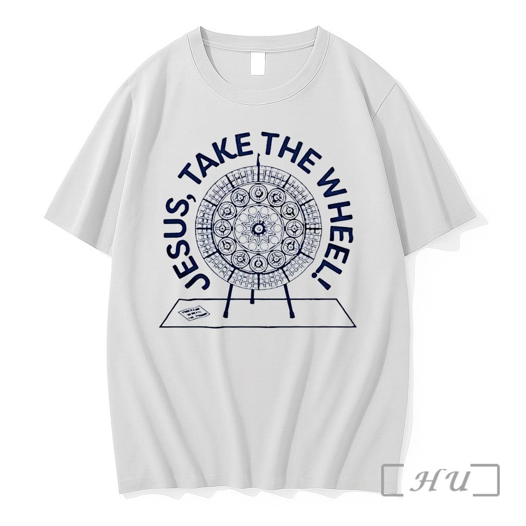 Officials Jesus Take The Wheel Easel Wheel White