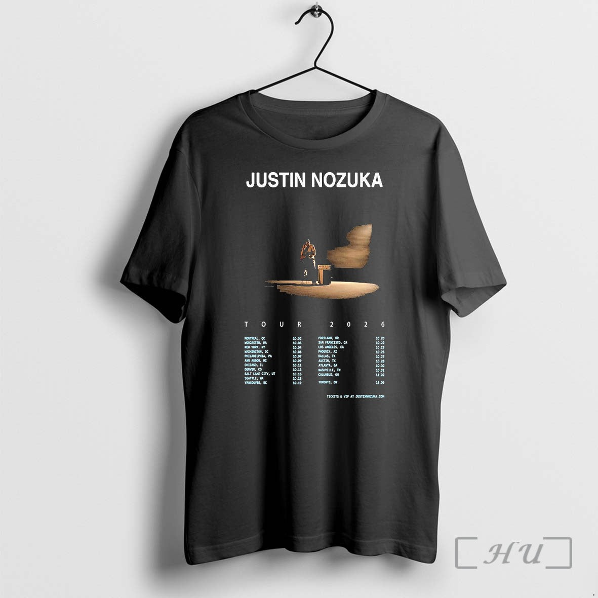 Officials Justin Nozuka Tour 2026 1 Premium T Shirts Sweater Hoodie Jpg