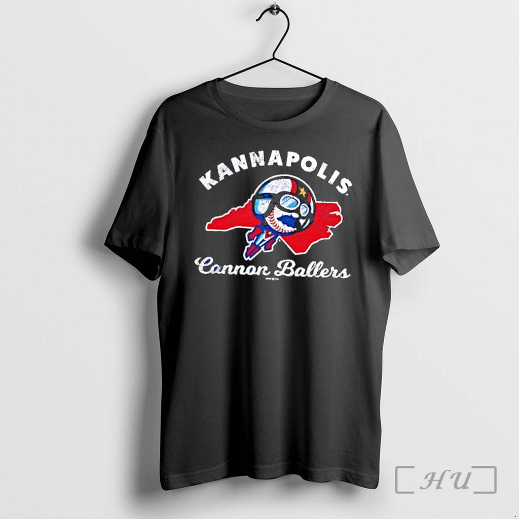 Officials Kannapolis Cannon Ballers North Carolina Baseball Skull