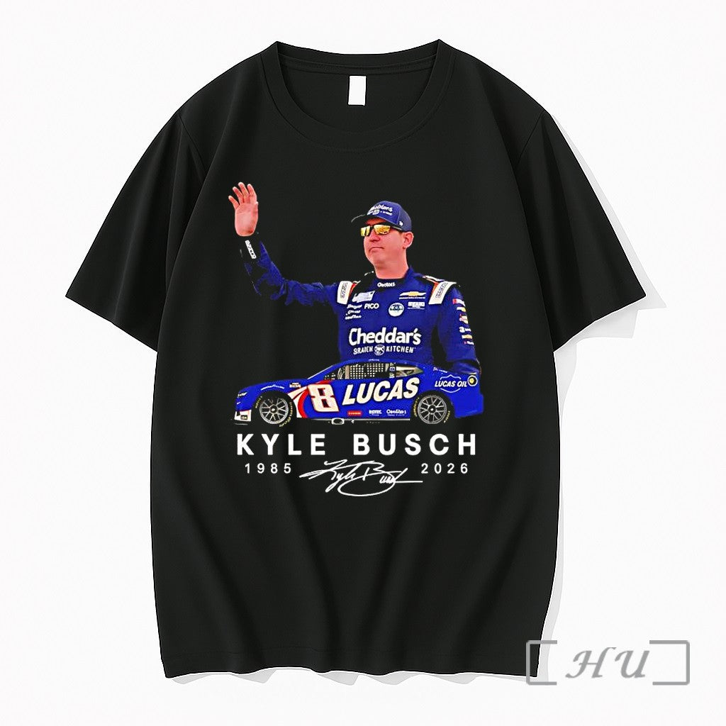 Officials Kyle Busch 1985 2026 Signature Premium T Shirts Sweater Hoodie Jpg