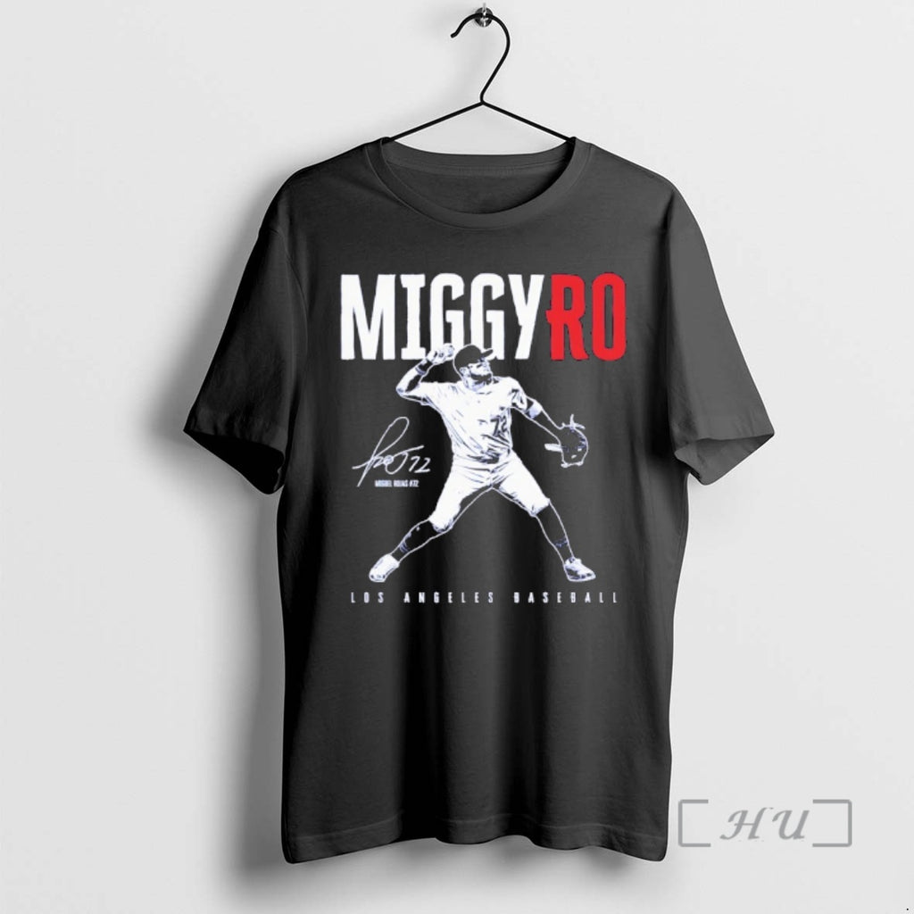 Officials Miguel Rojas 72 Los Angeles Baseball Miggyro Signature
