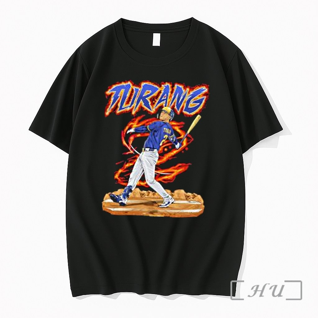 Officials Milwaukee Brewers Brice Turang Turang 2 Planet Brewers