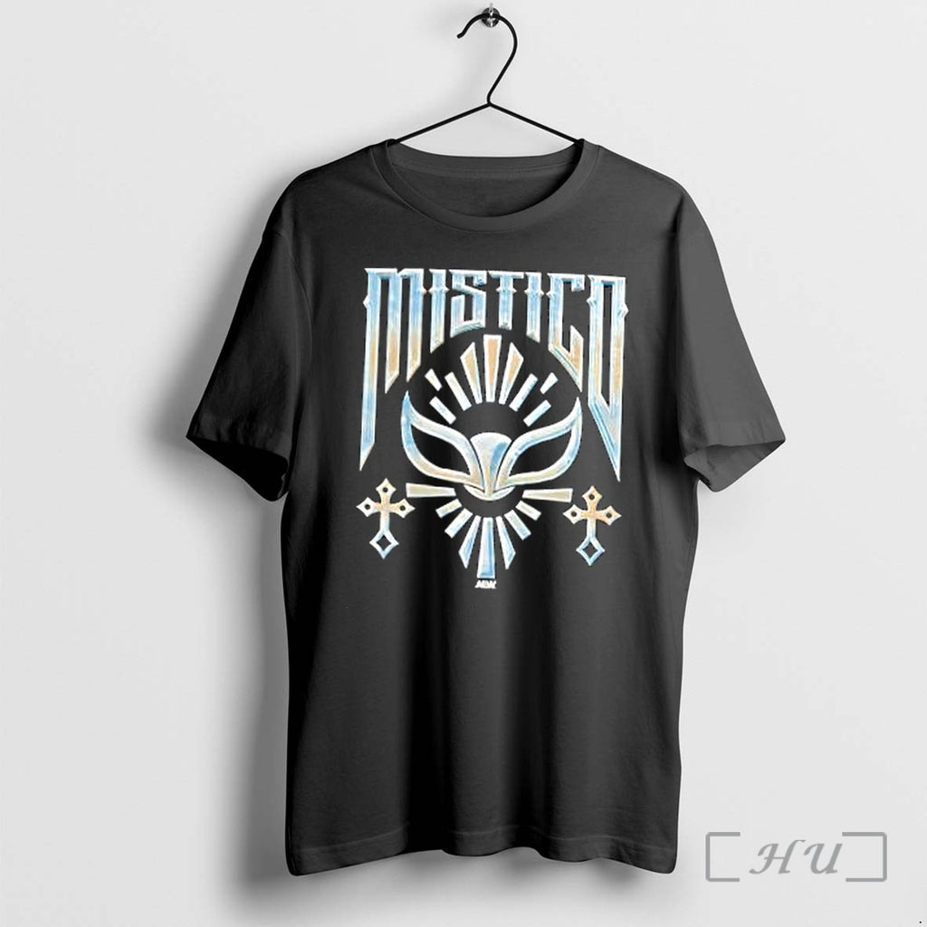 Officials Mistico Aew Lucha Libre Mask Emblem