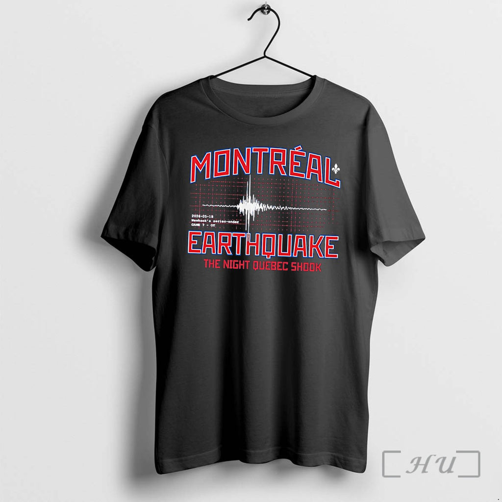 Officials Montreal Earthquake Newhooks Series Ender Tee