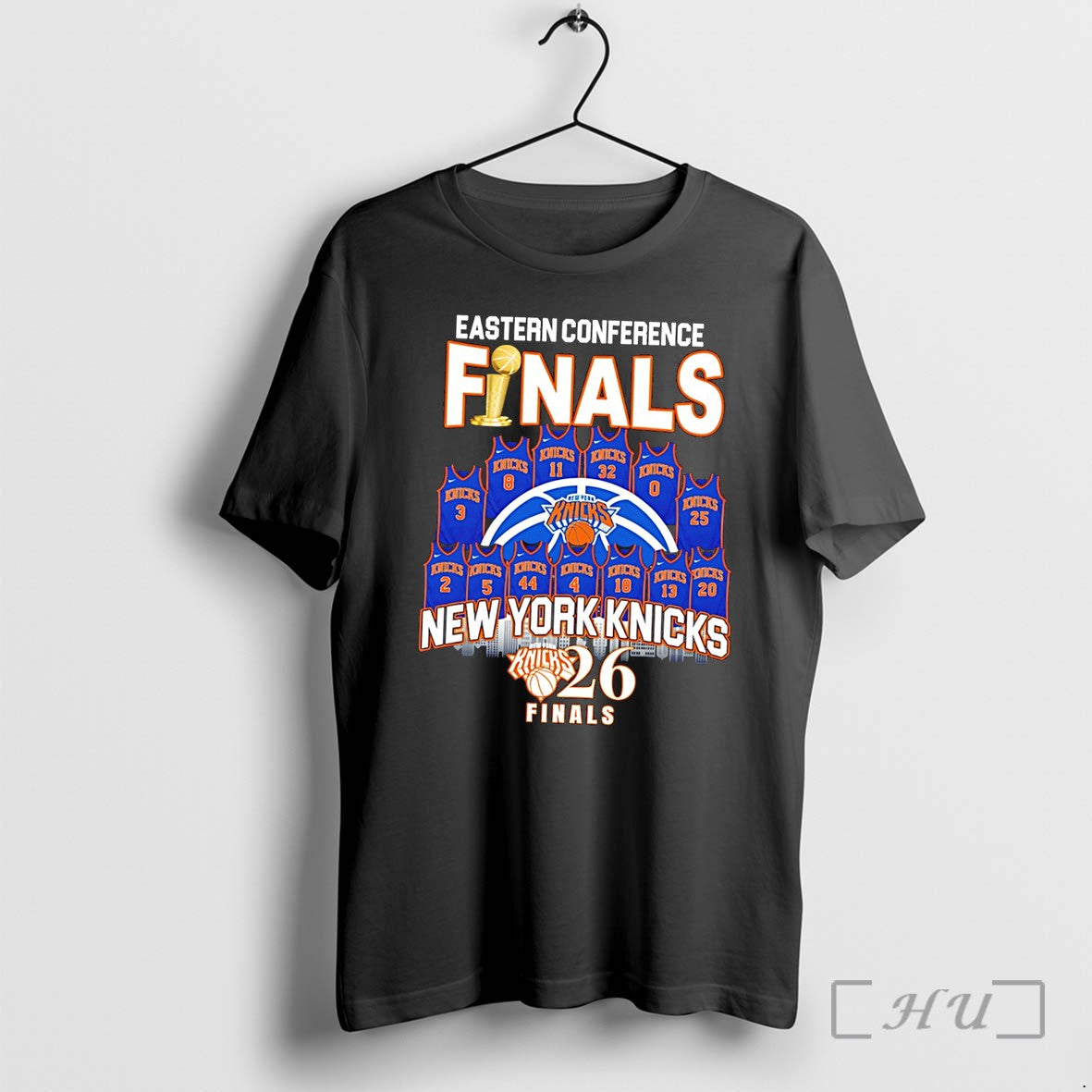 Officials New York Knicks Basketball Eastern Conference Champions 2026 Finals Jersey Tee Premium T Shirts