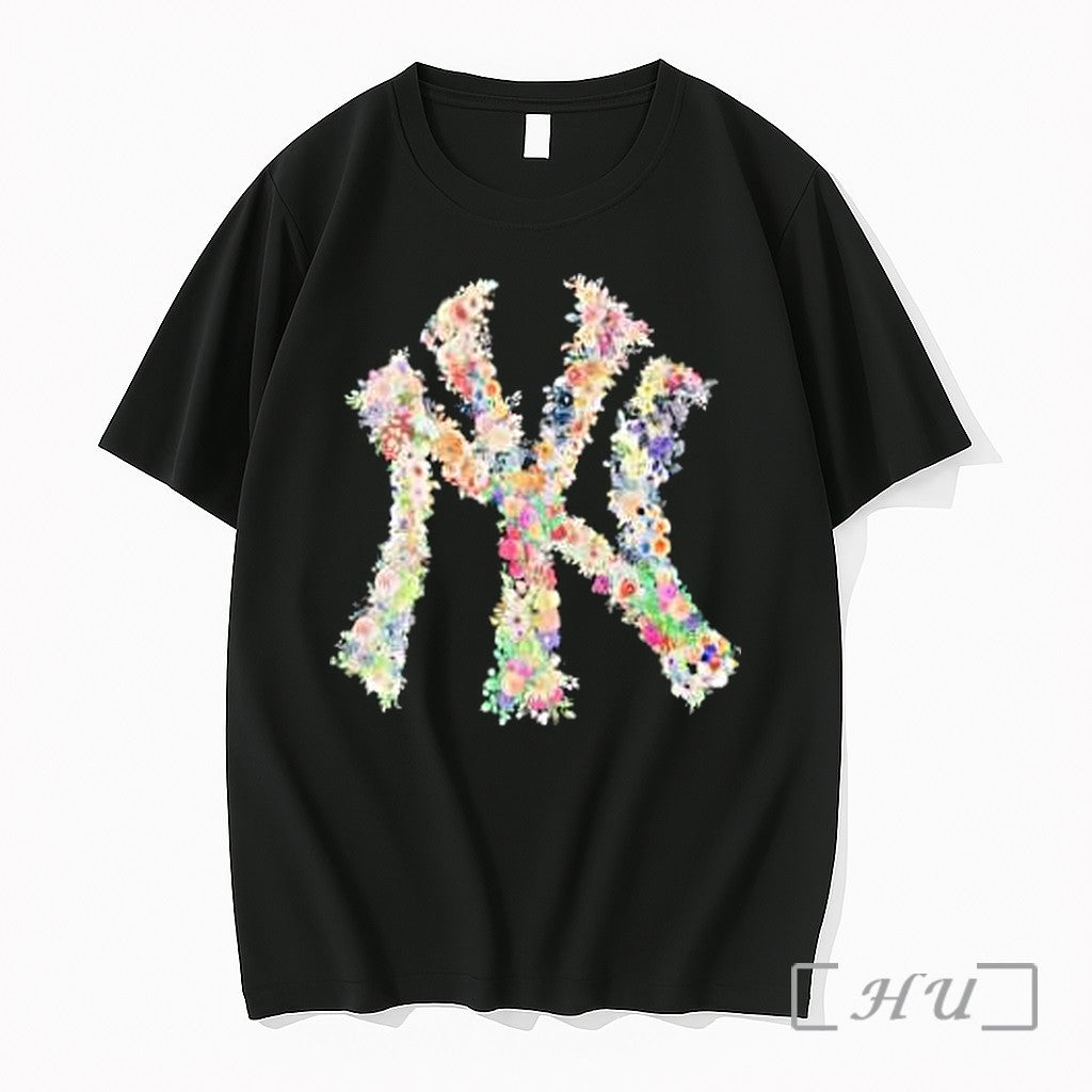 Officials New York Yankees Ny Logo Floral Premium T Shirts Sweater Hoodie Jpg