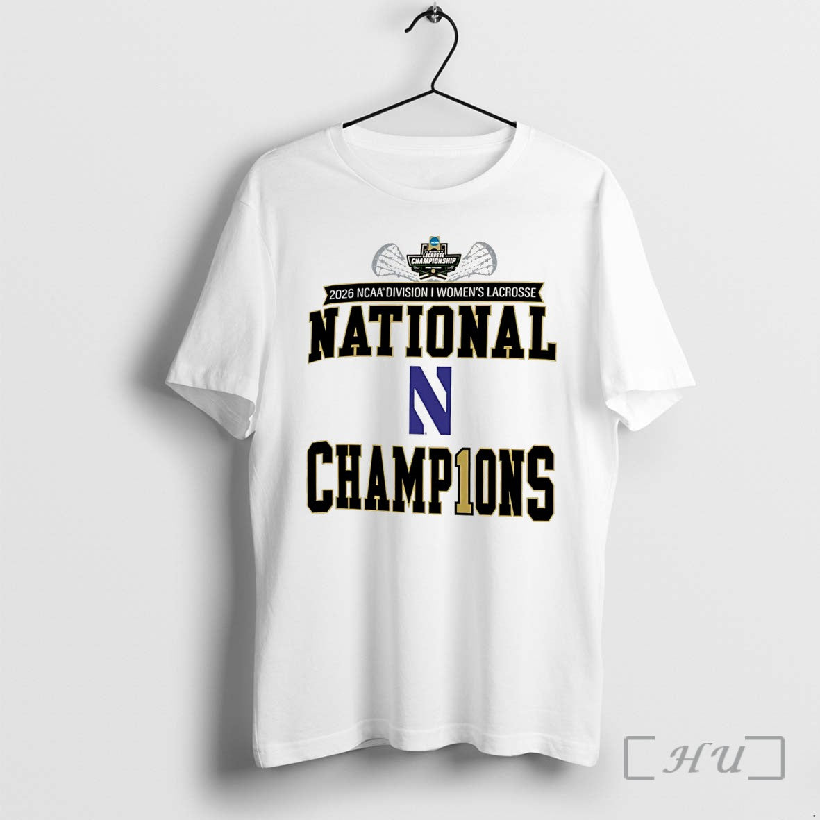 Officials Northwestern Wildcats 2026 Ncaa Womens Lacrosse National Champions Locker Room Tee Premium T Shirts